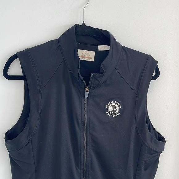 EP PRO Tour Tech Golf Vest Black Size Large - Picture 3 of 7